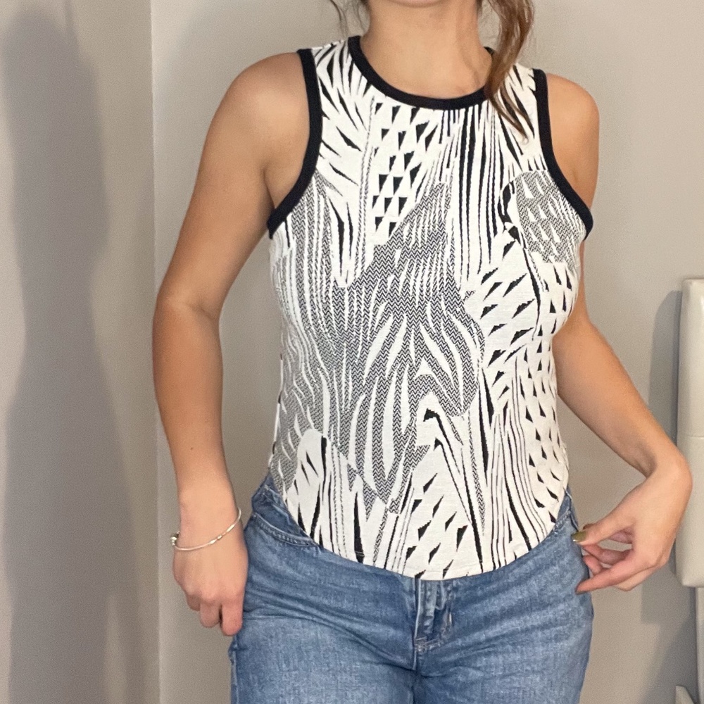 Nordstrom Zebra Print Top